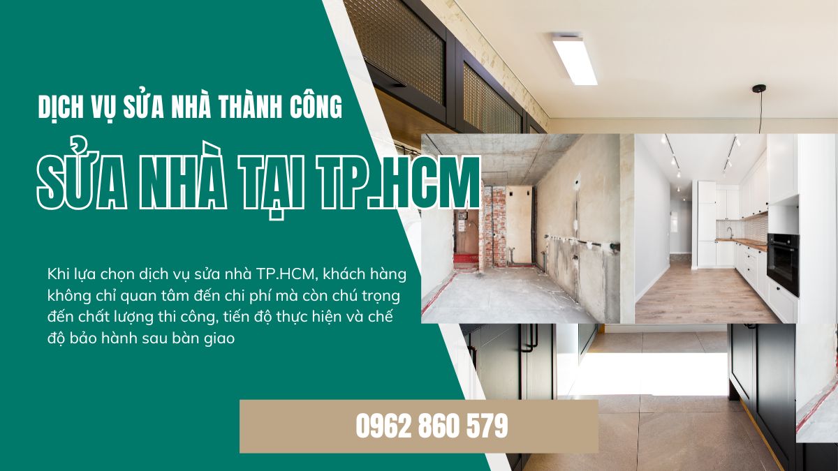 sửa nhà tại TPHCM