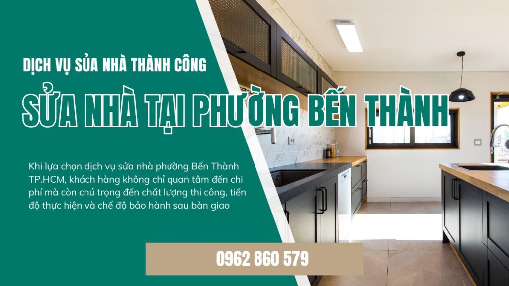 sửa nhà tại phường Bến Thành