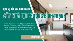 sửa nhà tại phường Bình Thạnh