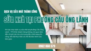 sửa nhà tại phường Cầu Ông Lãnh