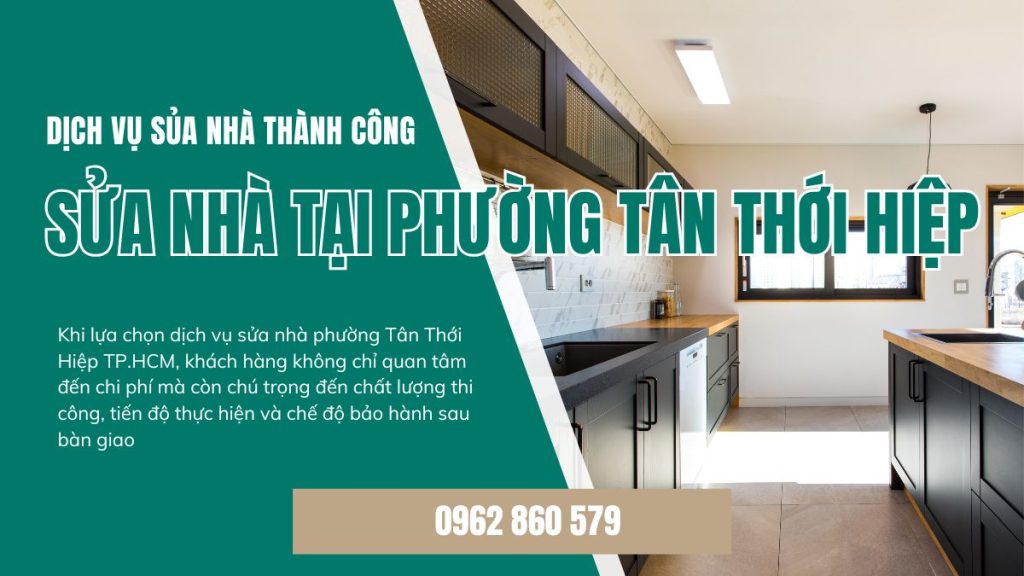 sửa nhà tại phường Tân Thới Hiệp