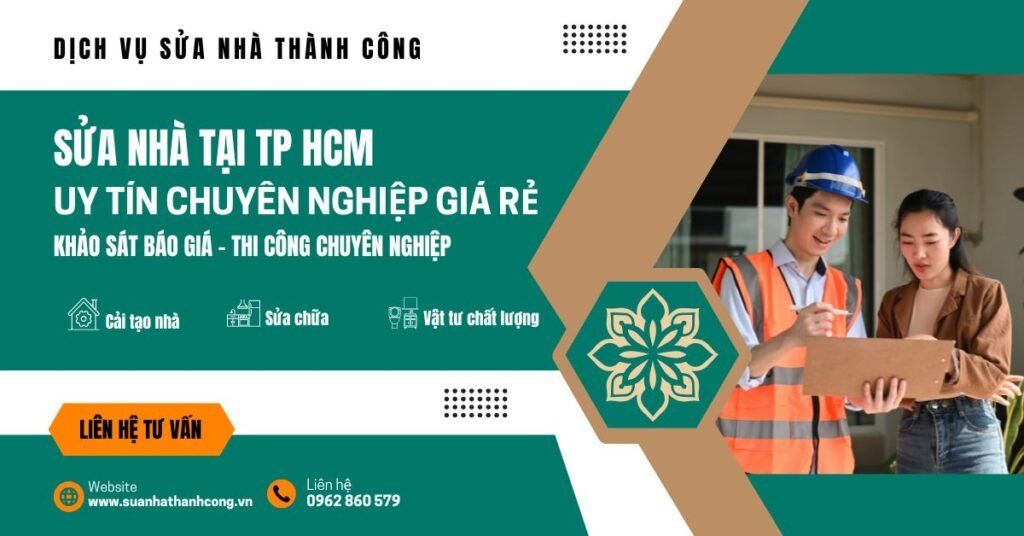 Sửa nhà tại TP HCM